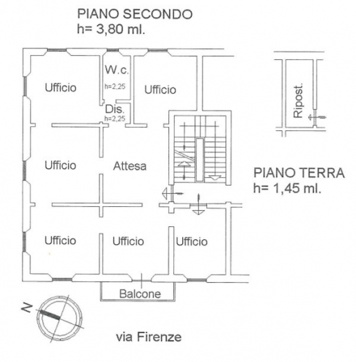 Appartamento in palazzina storica